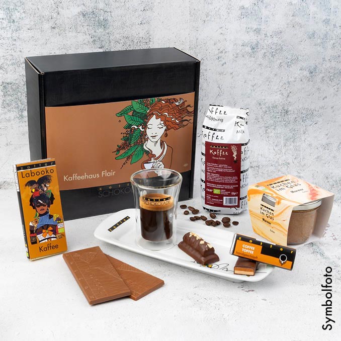 Kaffeehaus Flair Motto-Box
