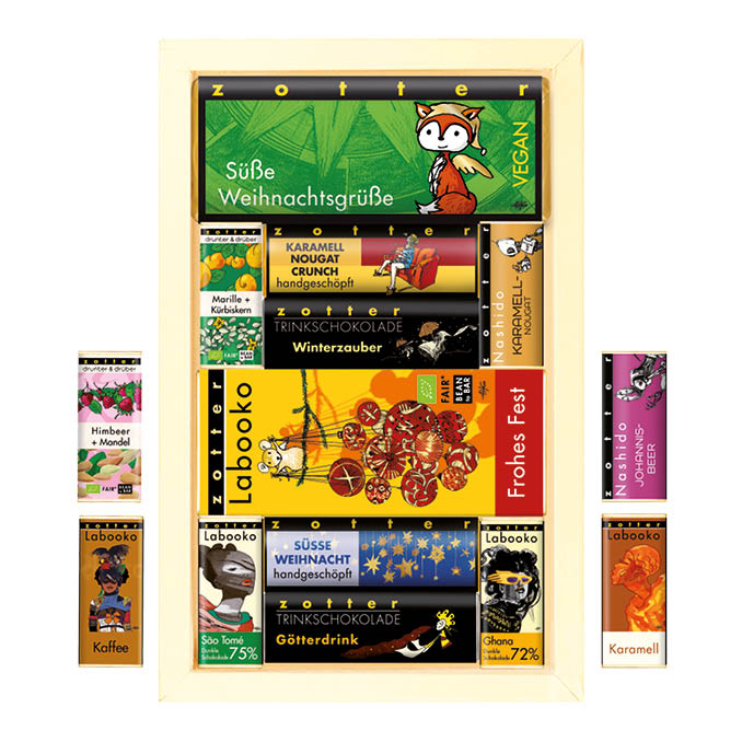 Zotter-Mix Süße Weihnachtsgrüße 1