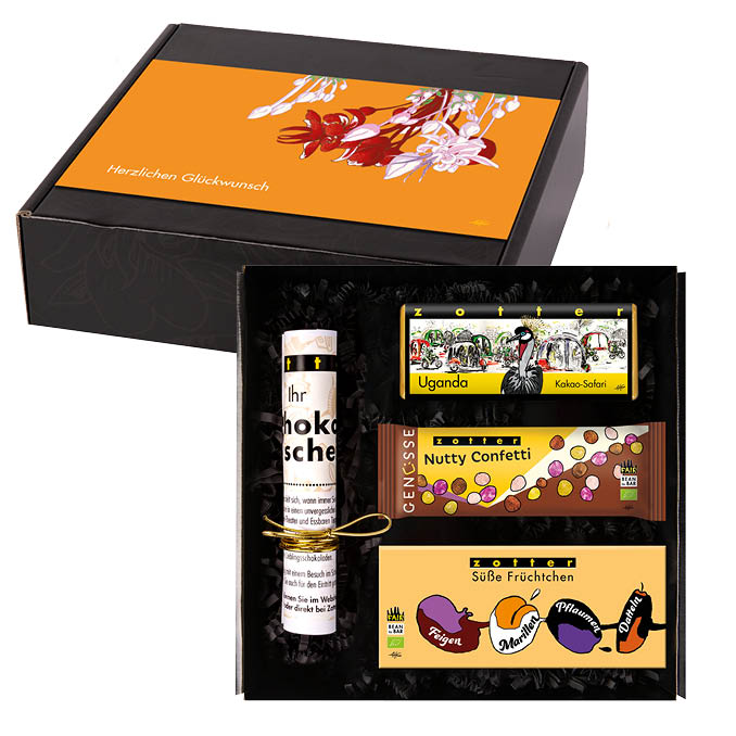 Herzlichen Glückwunsch • Gutschein-Box