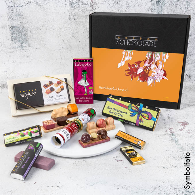 Herzlichen Glückwunsch • Gutschein-Box