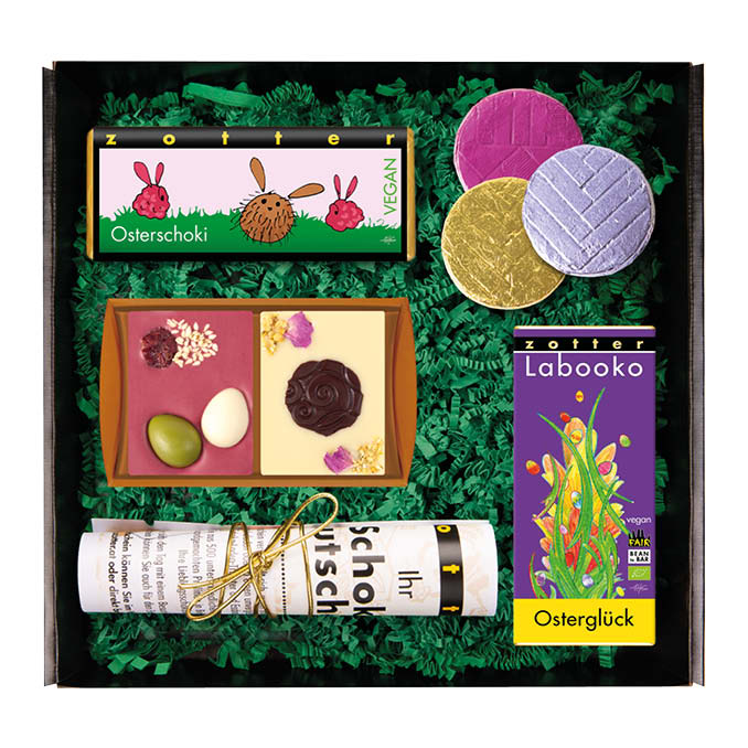 Osternest VEGAN • Gutschein-Box