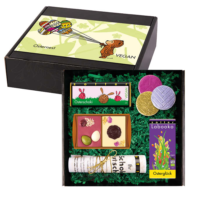 Osternest VEGAN • Gutschein-Box