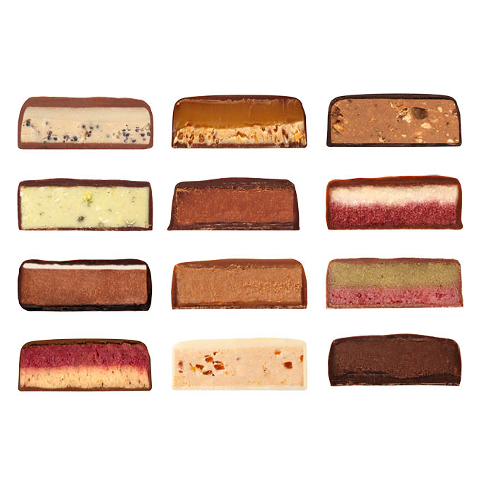 Hand-scooped minis collection – 12 flavours