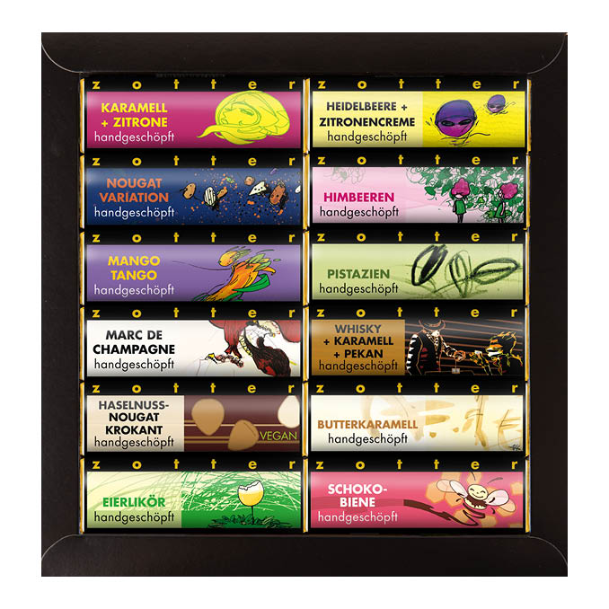 Handgeschöpfte Minis Osterkollektion • 12 Sorten