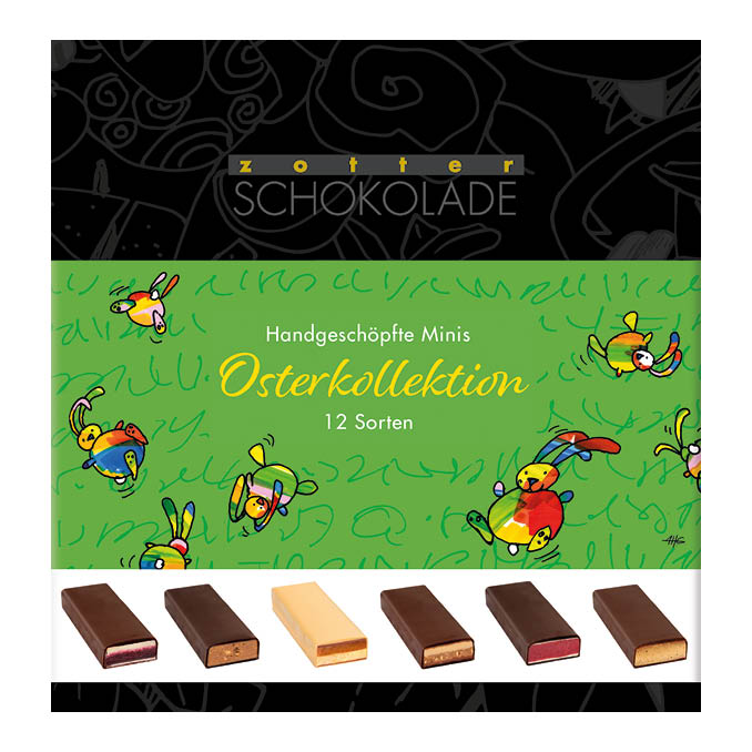 Handgeschöpfte Minis Osterkollektion • 12 Sorten