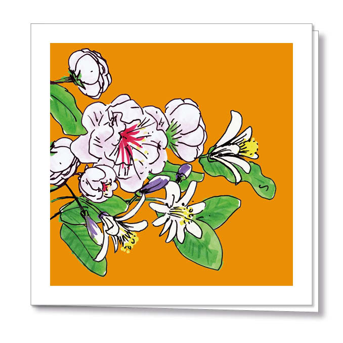 Grußkarte Blumenstrauß