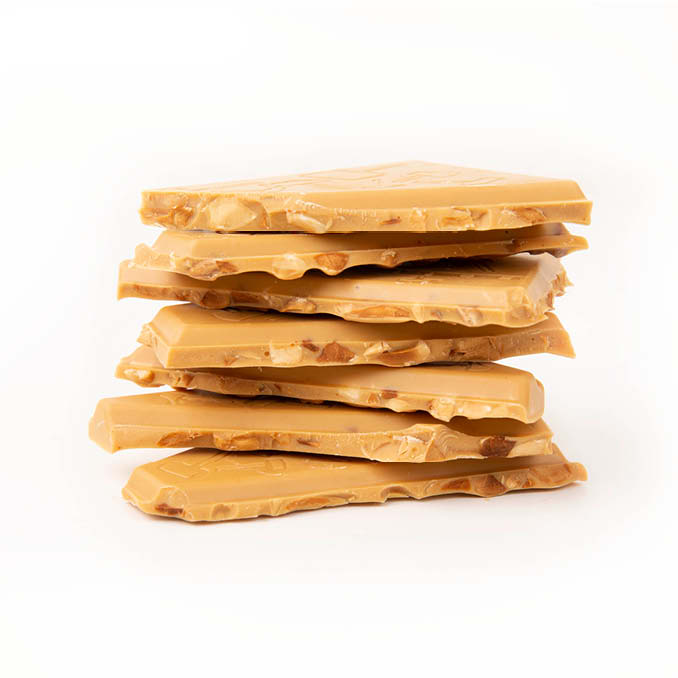 Caramel Bar with Almonds