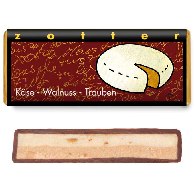 Käse - Walnuss – Trauben