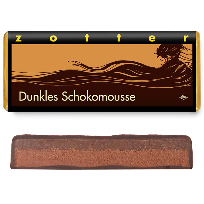 Dunkles Schokomousse