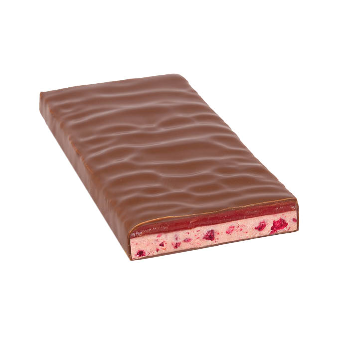 Himbeer-Karamell mit Fruchtnougat