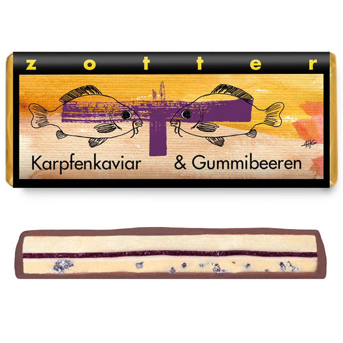 Karpfenkaviar &  Gummibeeren