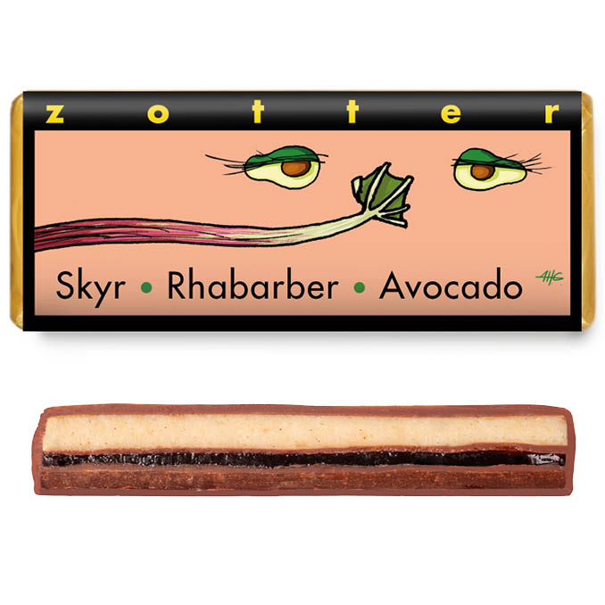 Skyr • Rhubarb • Avocado