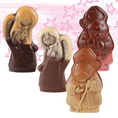 Choc hollow figures