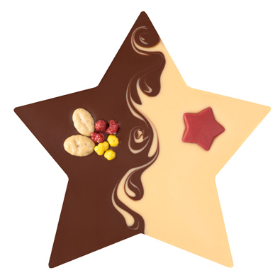 Mixing customized chocolate