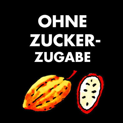 ohne Zuckerzugabe
