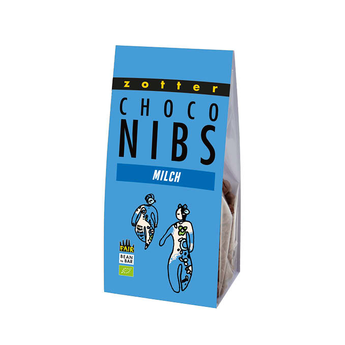 Milch Choco Nibs 40 %