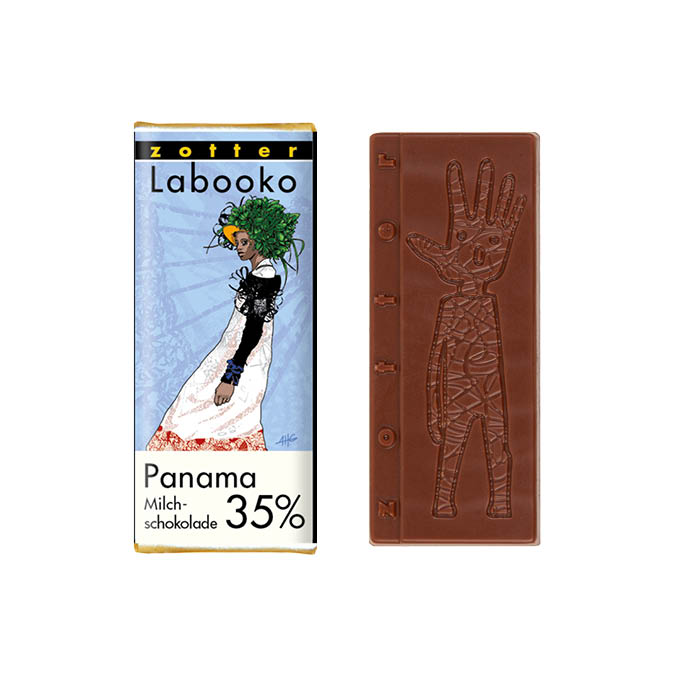 35% Panama Milk Chocolate (8g)