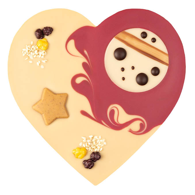 Red & White Deluxe Cinnamon Heart 1