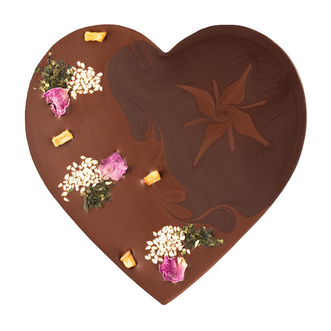 Weihnachtsherz zuckeralternativ