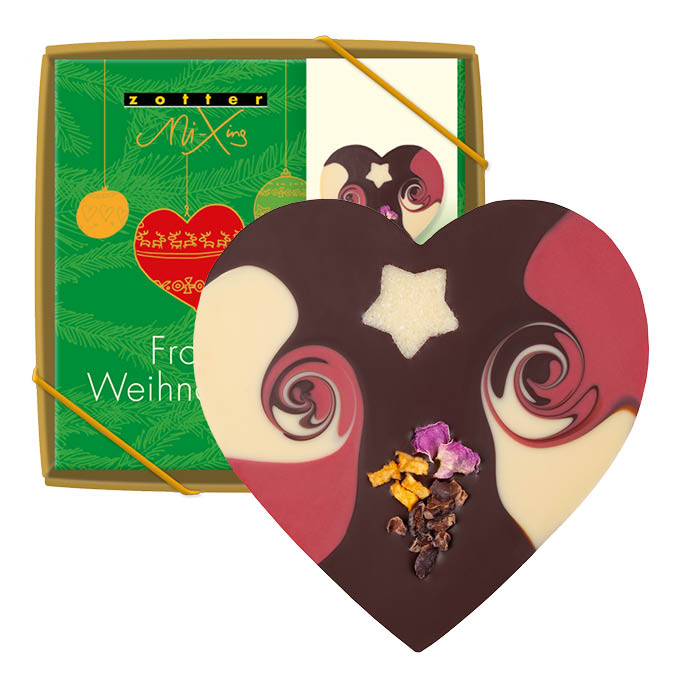 VEGAN Christmas heart