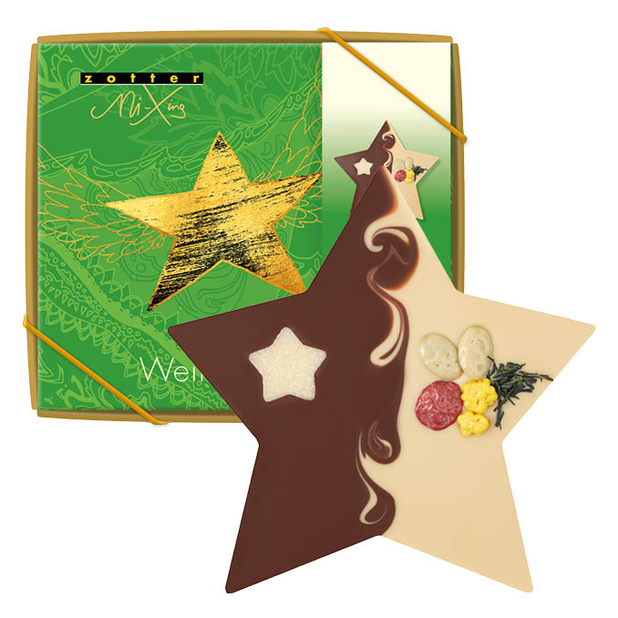 Milk & White Christmas Star