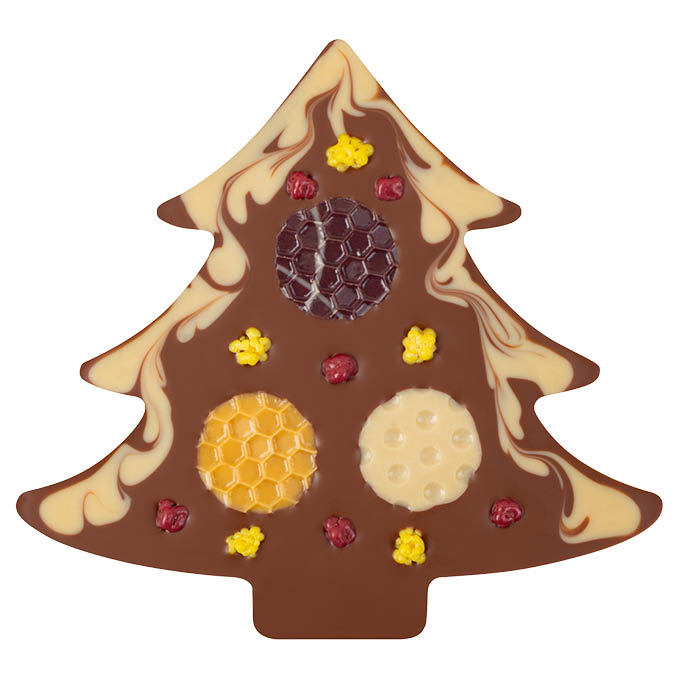 Milk chocolate Christmas tree
