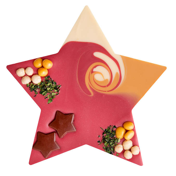 Star with Almond Praline