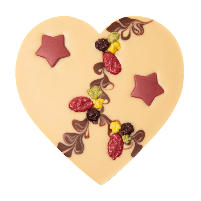 White Chocolate Heart deluxe