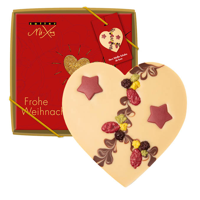 White Chocolate Heart deluxe
