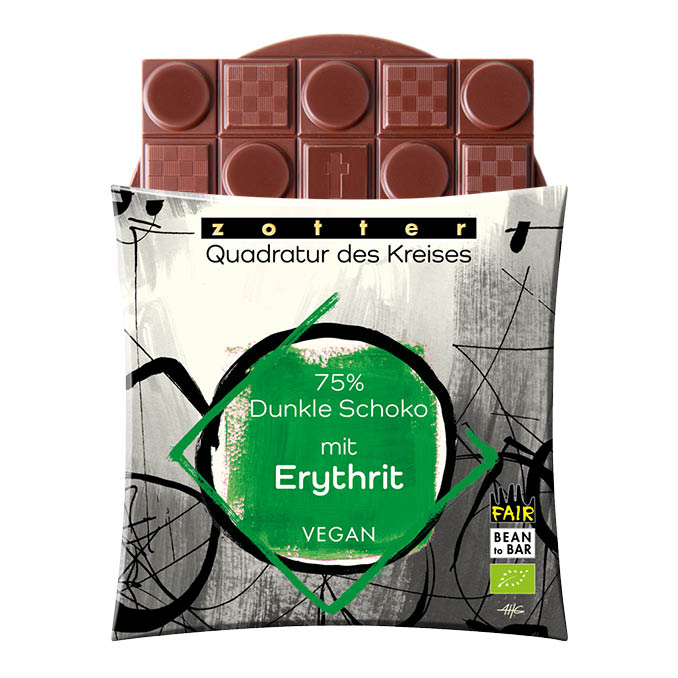 75% Dark Choco with Erythritol
