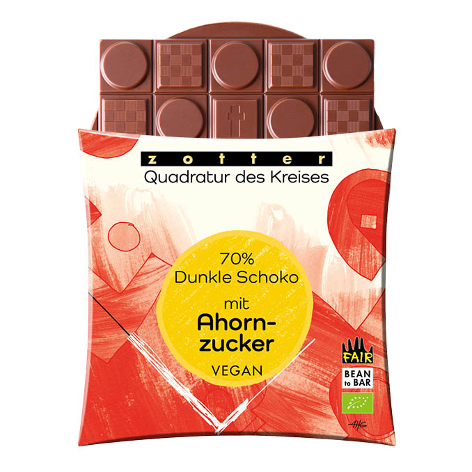 70% Dark Choc with Maple Sugar