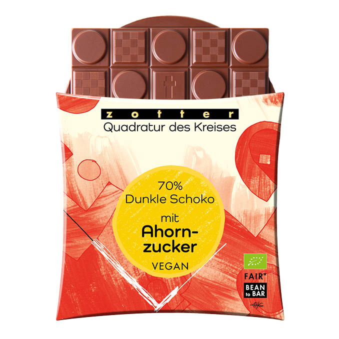 70% Dark Choc with Maple Sugar