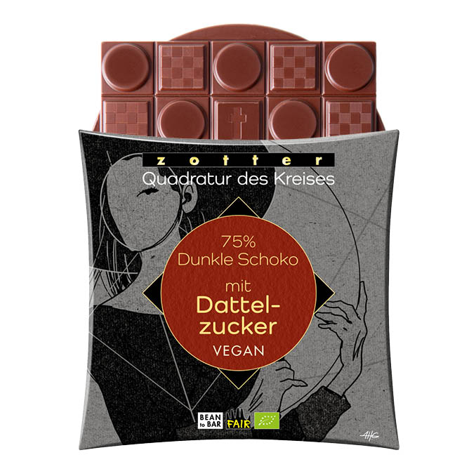75% Dark Choco with Date Sugar
