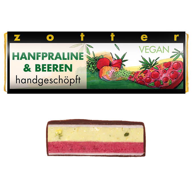 Hanfpraline & Beeren - 25 Stk. Box