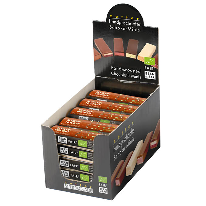 Schichtnougat - 25 Stk. Box (500g)