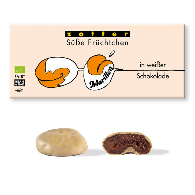 Apricots in White Chocolate
