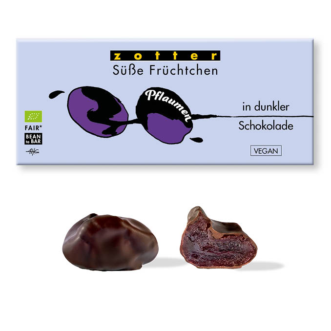 Plums in Dark Chocolate