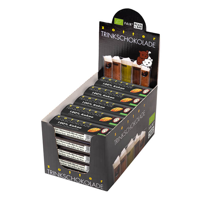 100% Cacao, No Sugar Added - 25 pcs. Box